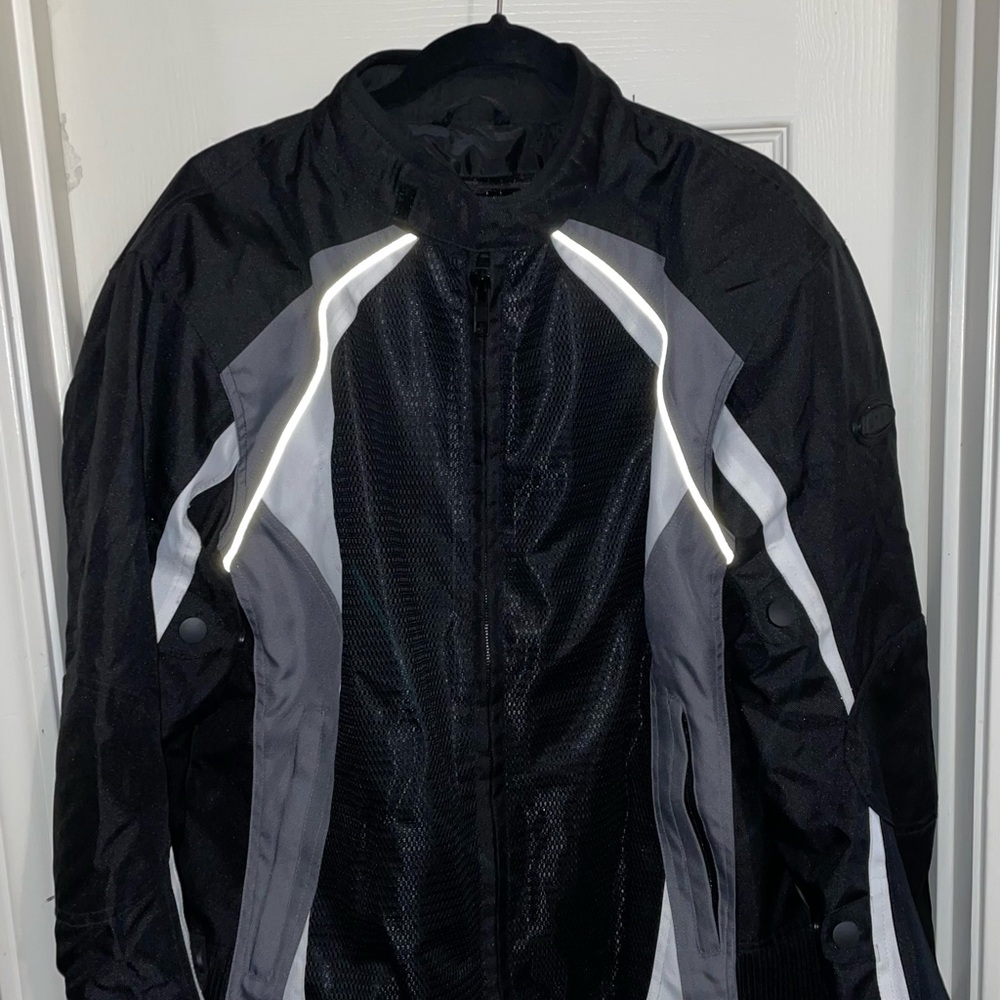 BILT BLM 2 Calypso Motorcycle Polyester Jacket Women's 2XL includes all Padding